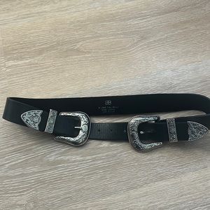 B-Low the Belt Bri Bri Waist Belt | SIZE L | Double buckle